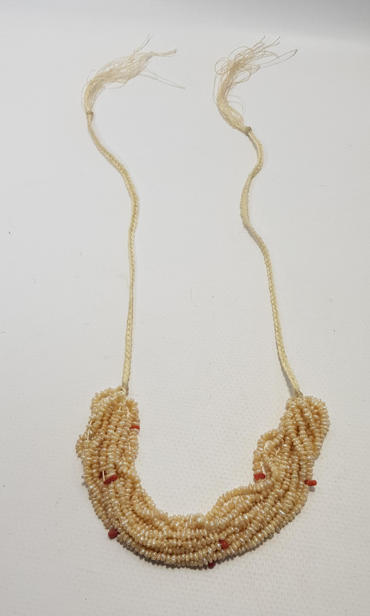 OSMANLI DÖNEMİ MERCANLI KUM İNCİ GERDANLIK 