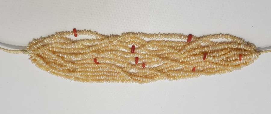 OSMANLI DÖNEMİ MERCANLI KUM İNCİ GERDANLIK 