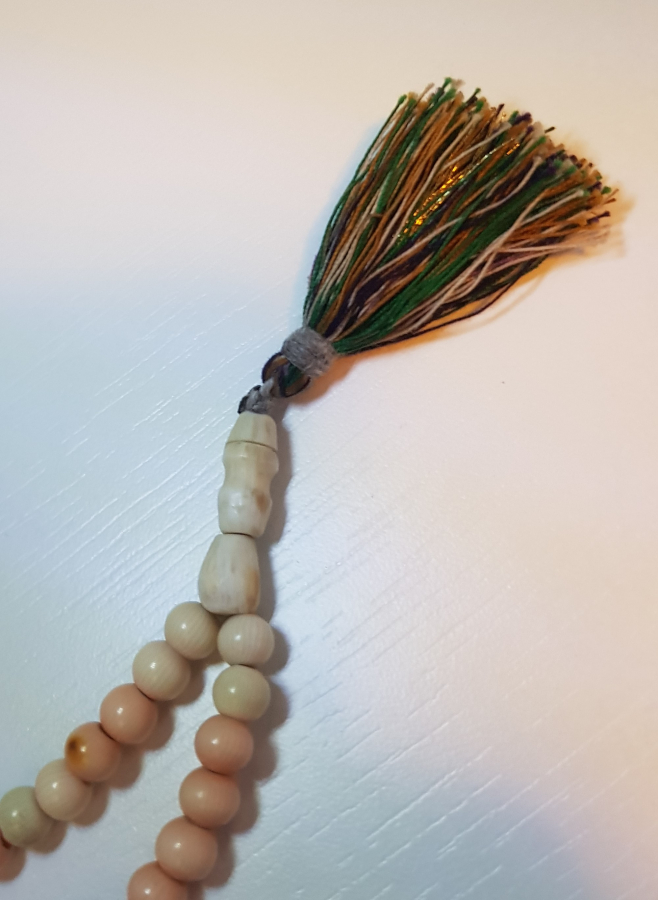 OSMANLI DÖNEMİ TEKKE İŞİ FİLDİŞİ ZİKİR TESBİHİ