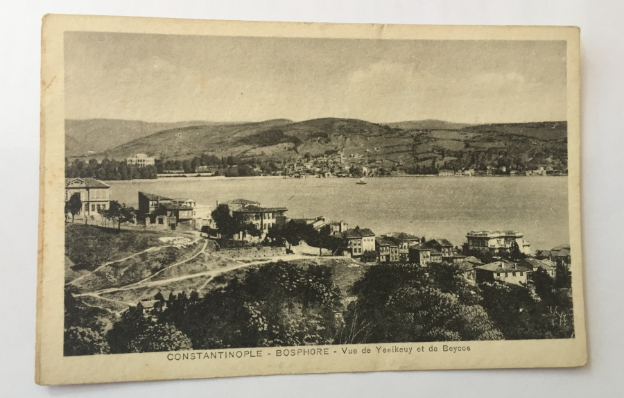 OSMANLI DÖNEMİ YENİKÖY VE BEYKOZ GÖRSELLİ KARTPOSTAL