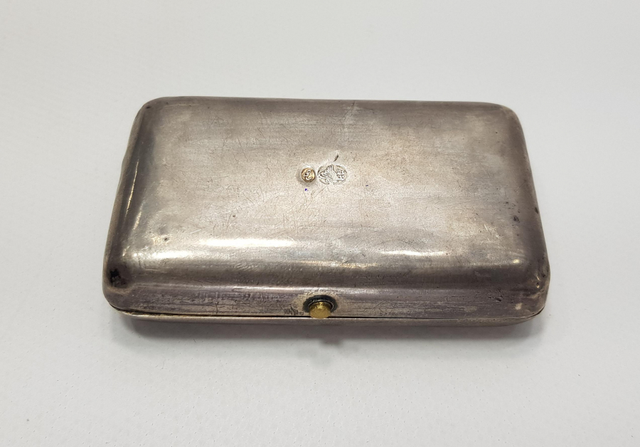 OSMANLI TUĞRALI VE SAH DAMGALI GÜMÜŞ TABAKA