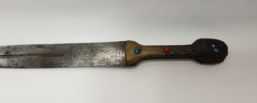 OSMANLICA BALIKESİR YADİGARI YAZILI KAMA