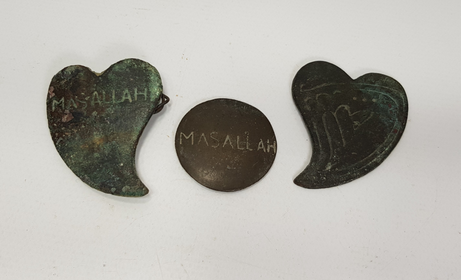 OSMANLICA VE TÜRKÇE MAŞALLAH YAZILI AT ALINLIKLARI 