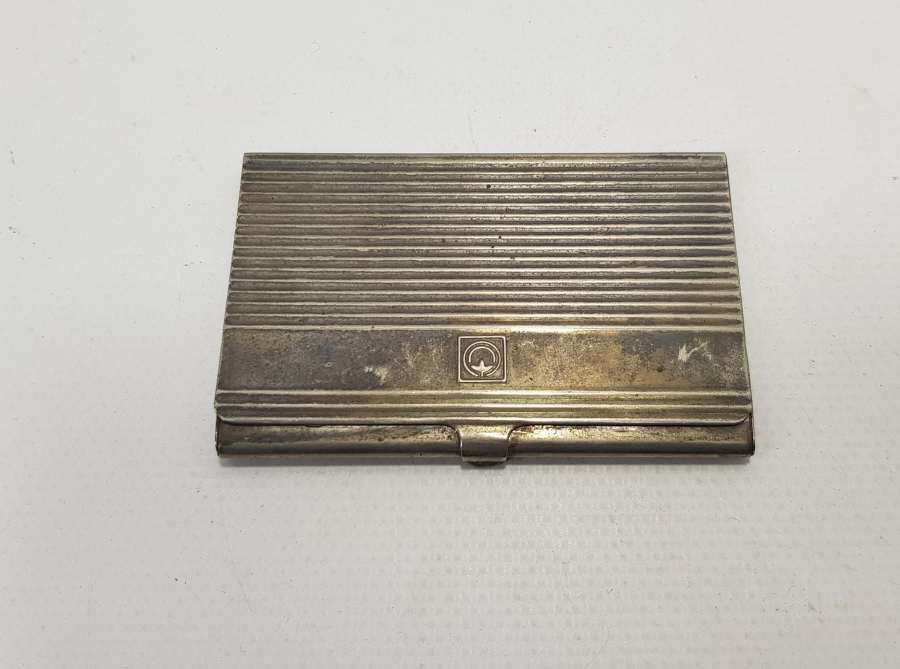 PAMUKBANK GÜMÜŞ KAPLAMA KARTVİZİTLİK 