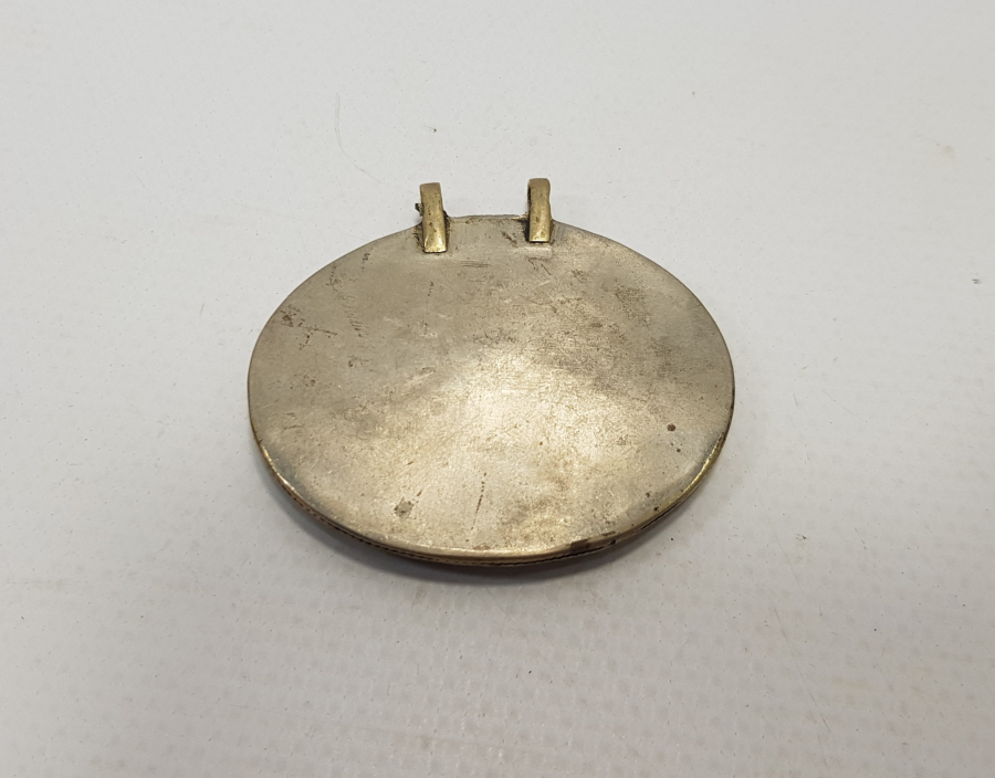 YEŞİM TAŞI ÜZERİNE KELİME-İ TEVHİD YAZILI GÜMÜŞ KOLYE UCU