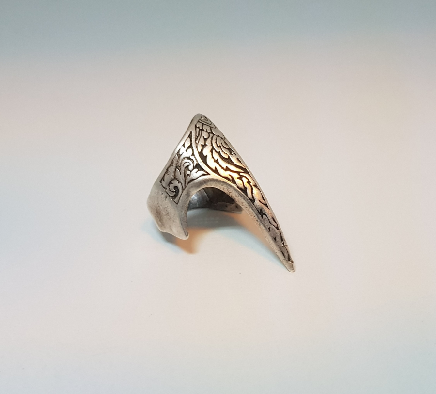 ZİHGİR FORMLU GÜMÜŞ YÜZÜK 