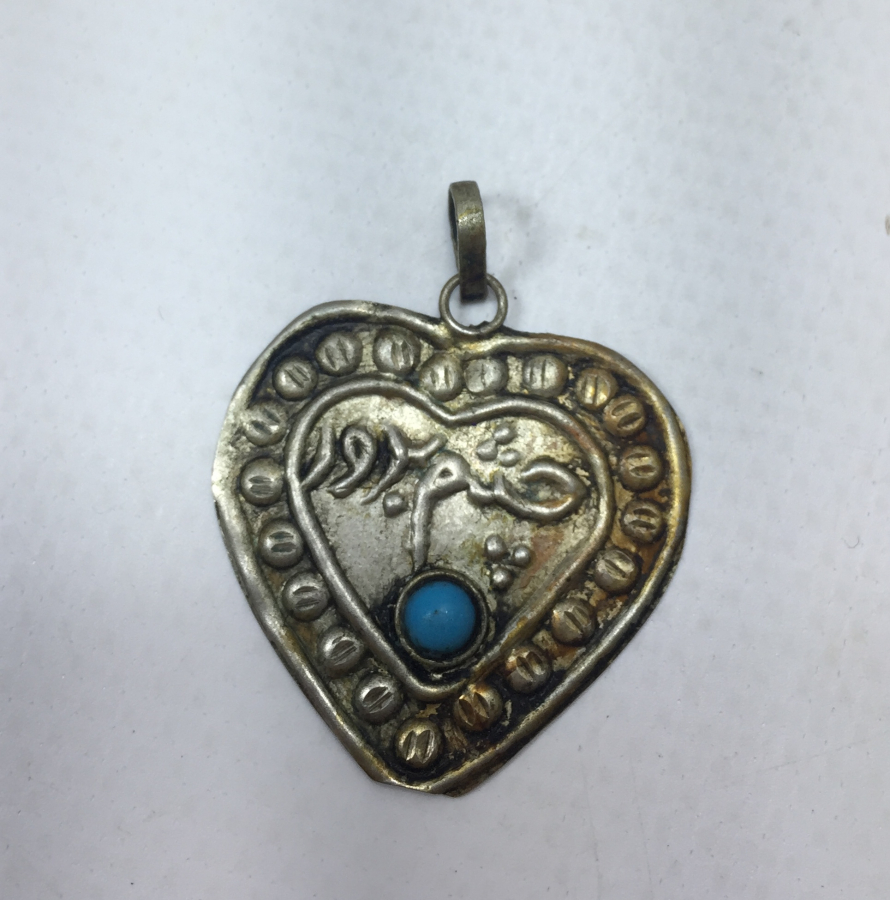 1920 TARİHLİ OSMANLI DÖNEMİ FİRUZE TAŞLI KOLYE 