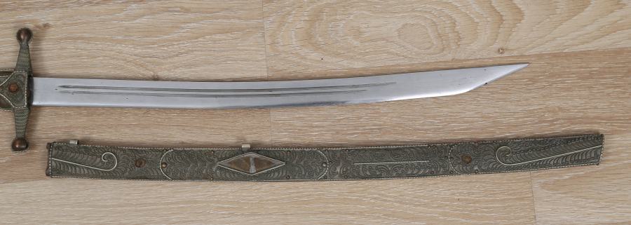 BÜYÜK BOY GÜRCÜ İŞİ ÇERKES KILICI