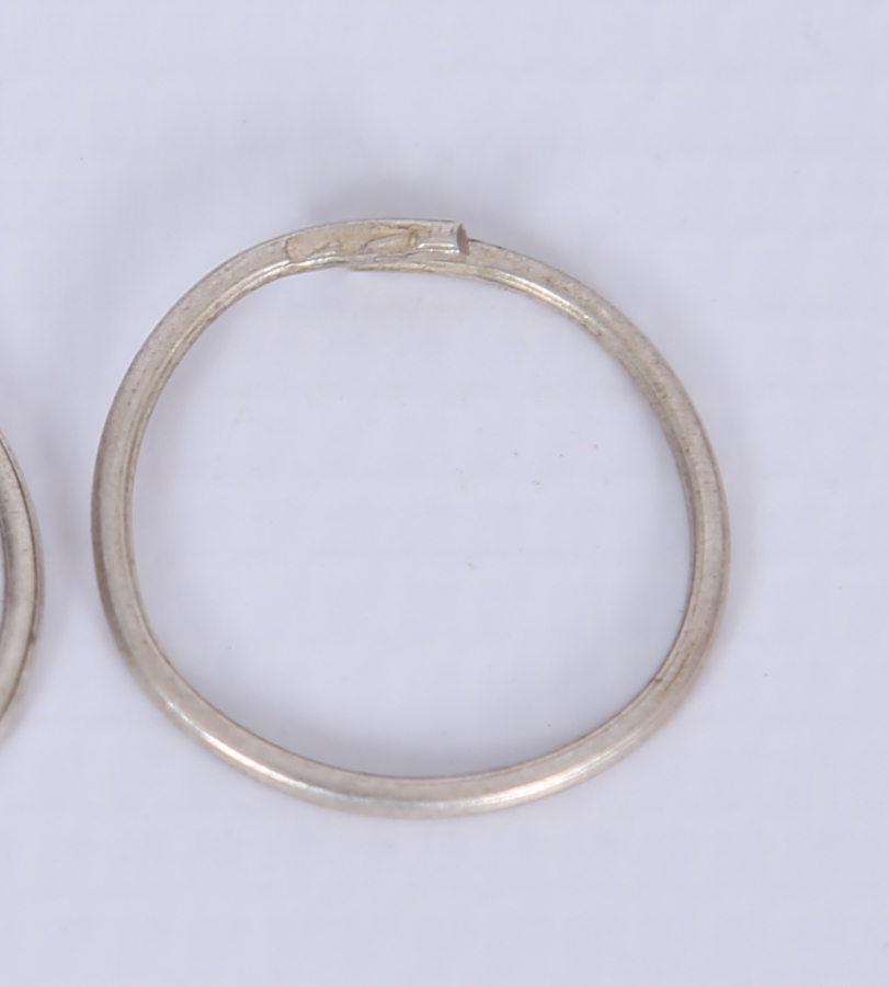 MEKKE -İ MÜKERREME YAZILI 2 ADET GÜMÜŞ YÜZÜK