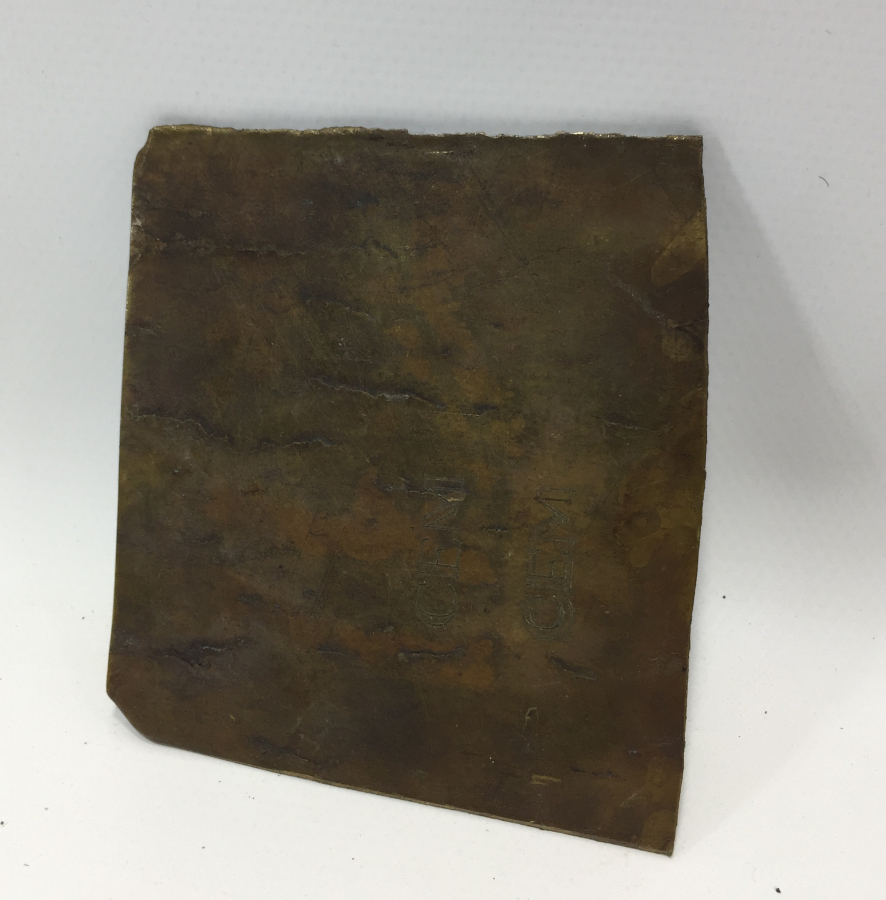 OSMANLI DÖNEMİ NADİR FORMDA BASKI KALIBI