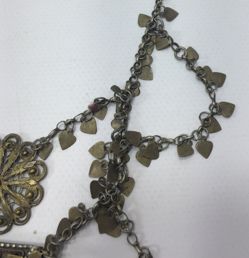 OSMANLI DÖNEMİ NADİR FORMDA MERCANLI HAMAYIL