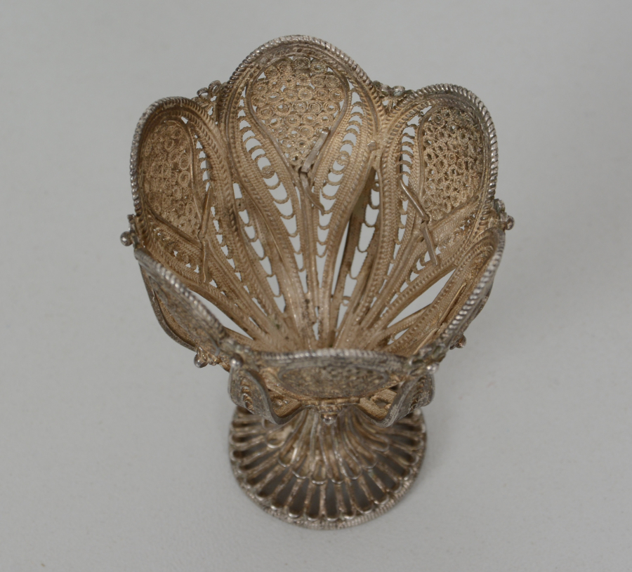 OSMANLI DÖNEMİ TELKARİ İŞÇİLİKLİ FİNCAN ZARFI