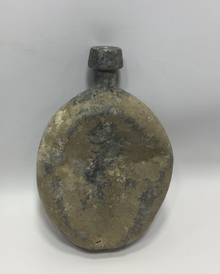 1. DÜNYA SAVAŞI DÖNEMİ ÇANAKKALE CEPHESİ ÜZERİ OSMANLICA YAZILI ASKER MATARASI