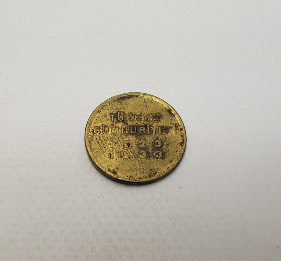 1933 TÜRKİYE CUMHURİYETİNİN 10. YIL MADALYASI