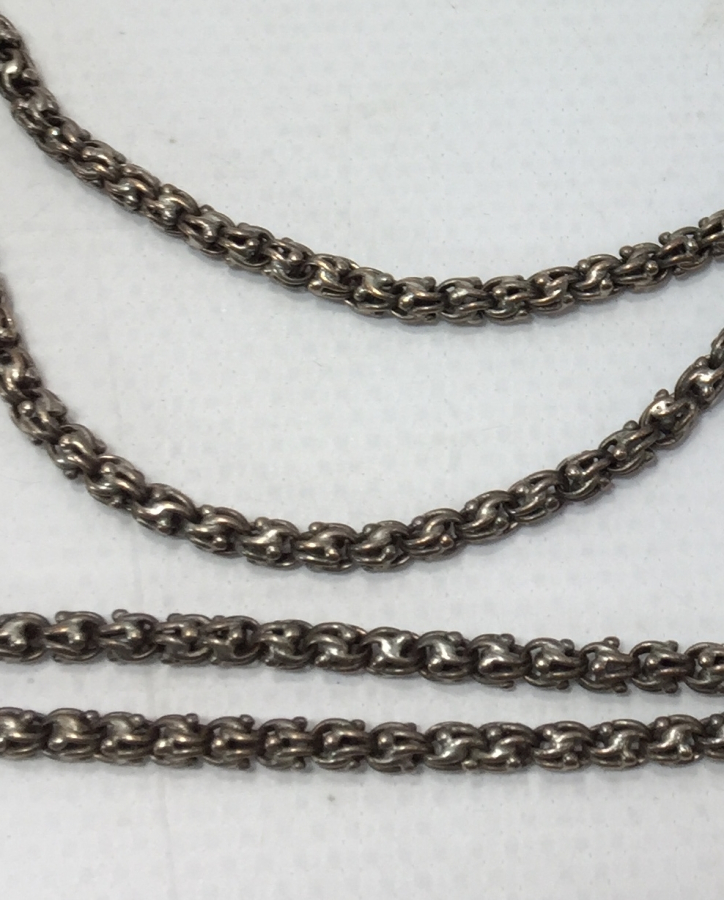 OSMANLI DÖNEMİ ARNAVUT ZİNCİRİNDEN GÜMÜŞ CEP SAATİ KÖSTEĞİ