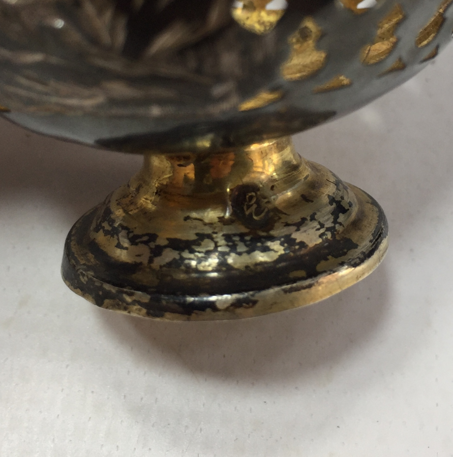 OSMANLI DÖNEMİ DEVLET ARMALI VE TUĞRALI GÜMÜŞ FİNCAN ZARFI