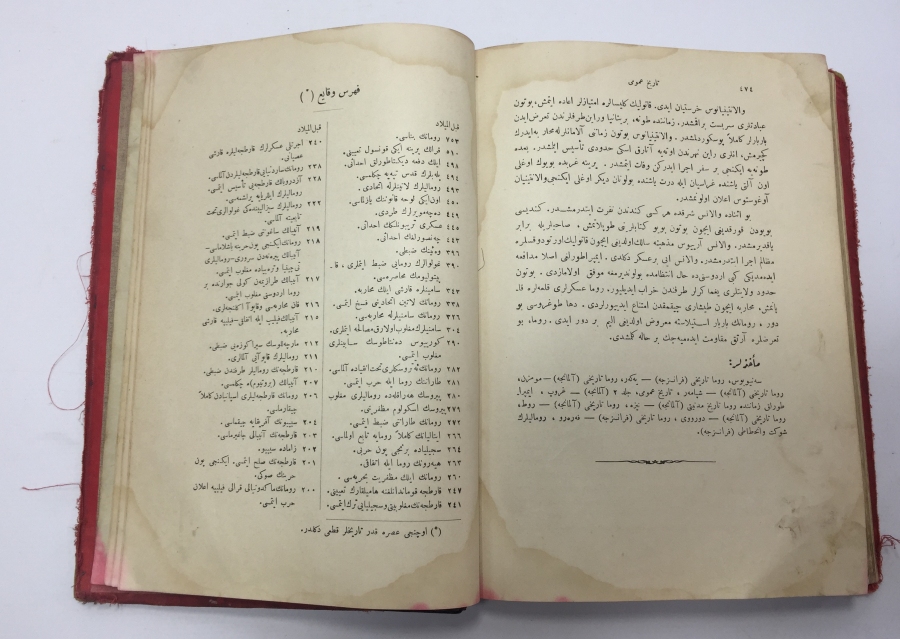 OSMANLI DÖNEMİ İÇİ BOL GRAVÜRLÜ NADİR TARİH KİTABI