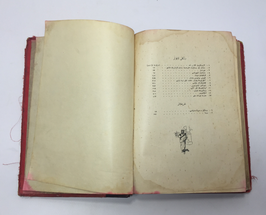 OSMANLI DÖNEMİ İÇİ BOL GRAVÜRLÜ NADİR TARİH KİTABI