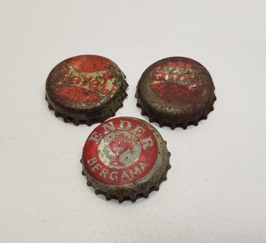 ÜÇ ÇEŞİT GAZOZ KAPAĞI: ENDER, HAYAT, ÖMÜR 