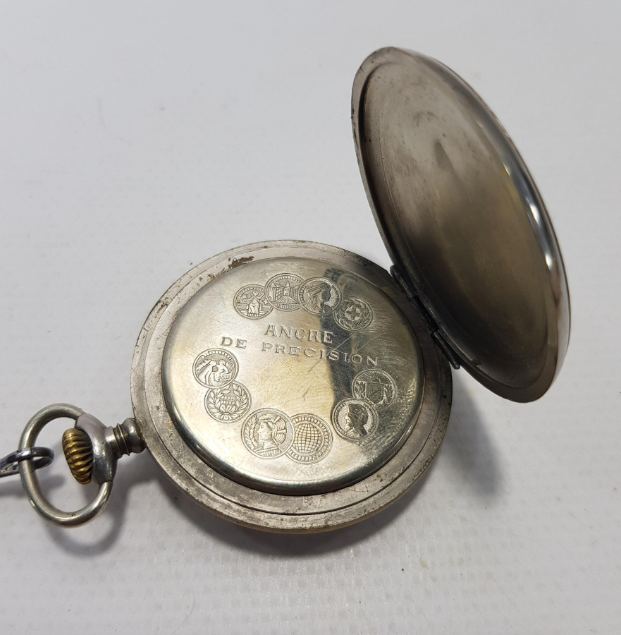 VIALUX  T.C.D. DEMİRYOLLARI KÖSTEKLİ CEP SAATİ