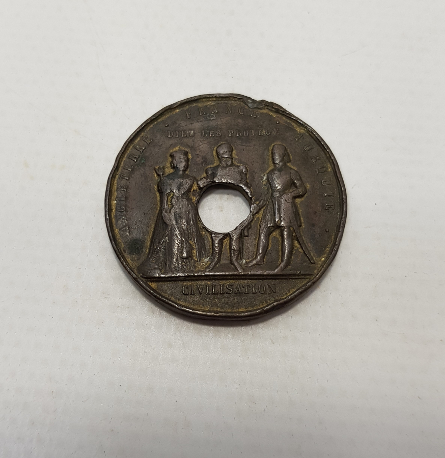 1854 DÜVELİ SELASE MADALYASI 