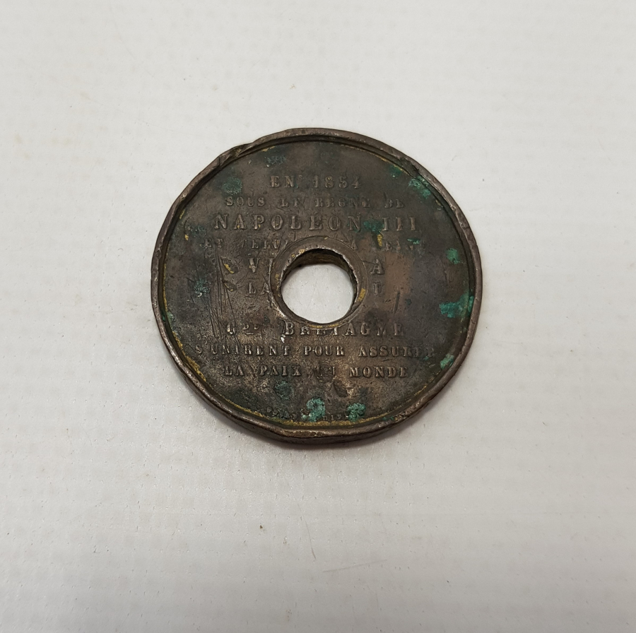 1854 DÜVELİ SELASE MADALYASI 