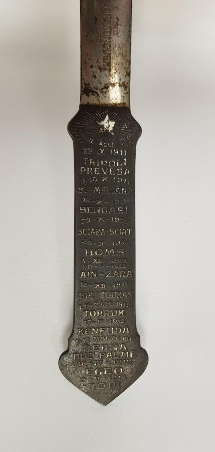 1911-1912 TÜRK İTALYAN SAVAŞI HATIRASI ZARF AÇACAĞI 