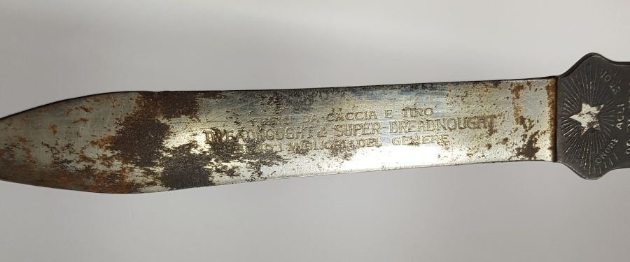 1911-1912 TÜRK İTALYAN SAVAŞI HATIRASI ZARF AÇACAĞI 