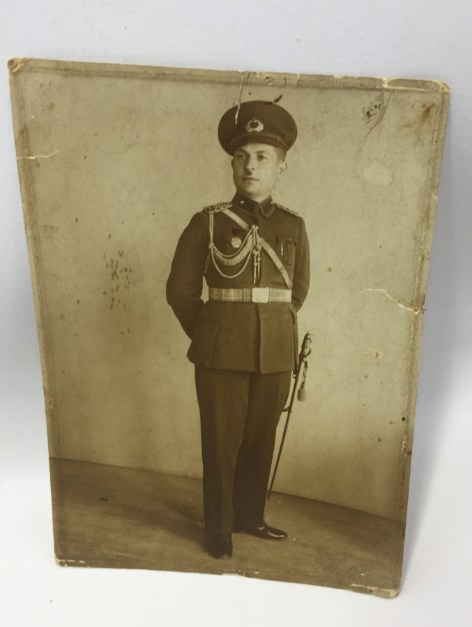 2 ADET İSTİKLAL MADALYALI SUBAY FOTOĞRAFI