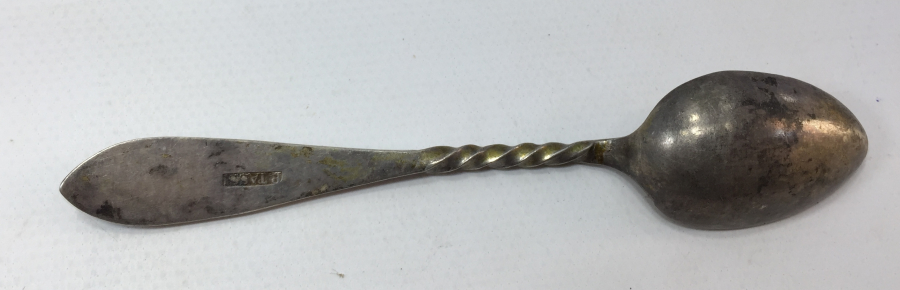 OSMANLI DÖNEMİ İZMİR RUM İŞİ GÜMÜŞ KAŞIK