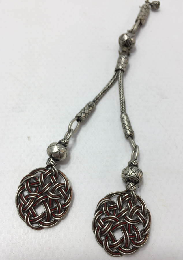 TRABZON İŞİ GÜMÜŞ KAZAZ TESBİH PÜSKÜLÜ