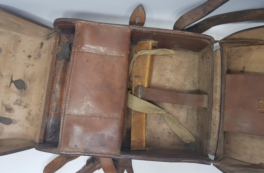 1. DÜNYA SAVAŞI OSMANLI SIHHİYE PARAMEDİK ÇANTASI - ÇOK NADİR