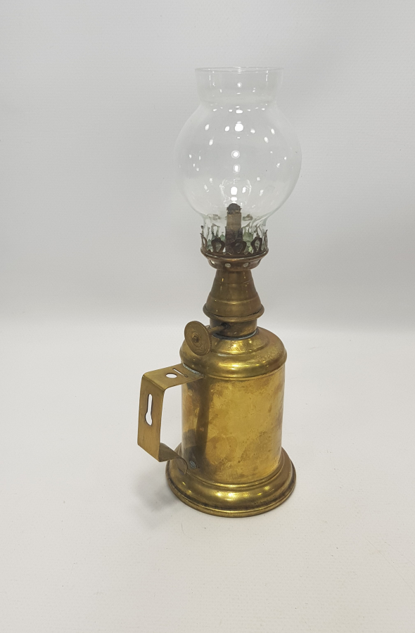 1900'LERDEN PİRİNÇ HAZNELİ GAZ LAMBASI