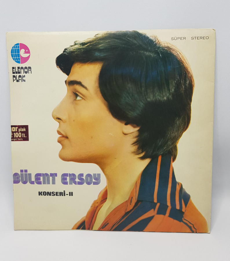 BÜLENT ERSOY KONSERİ II - 33 DEVİR LONGPLAY PLAK