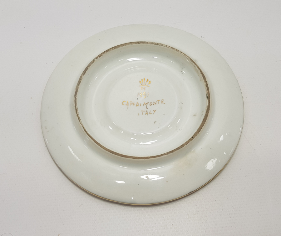 İTALYAN CAPODIMONTE DUVAR TABAŞI 