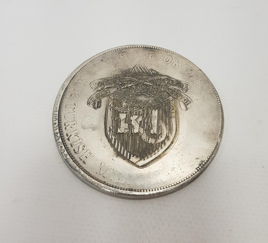 KARA HARP OKULU BÜYÜK BOY MADALYON 