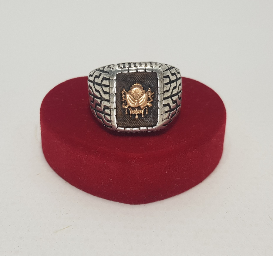 OSMANLI DEVLET ARMALI GÜMÜŞ ERKEK YÜZÜĞÜ