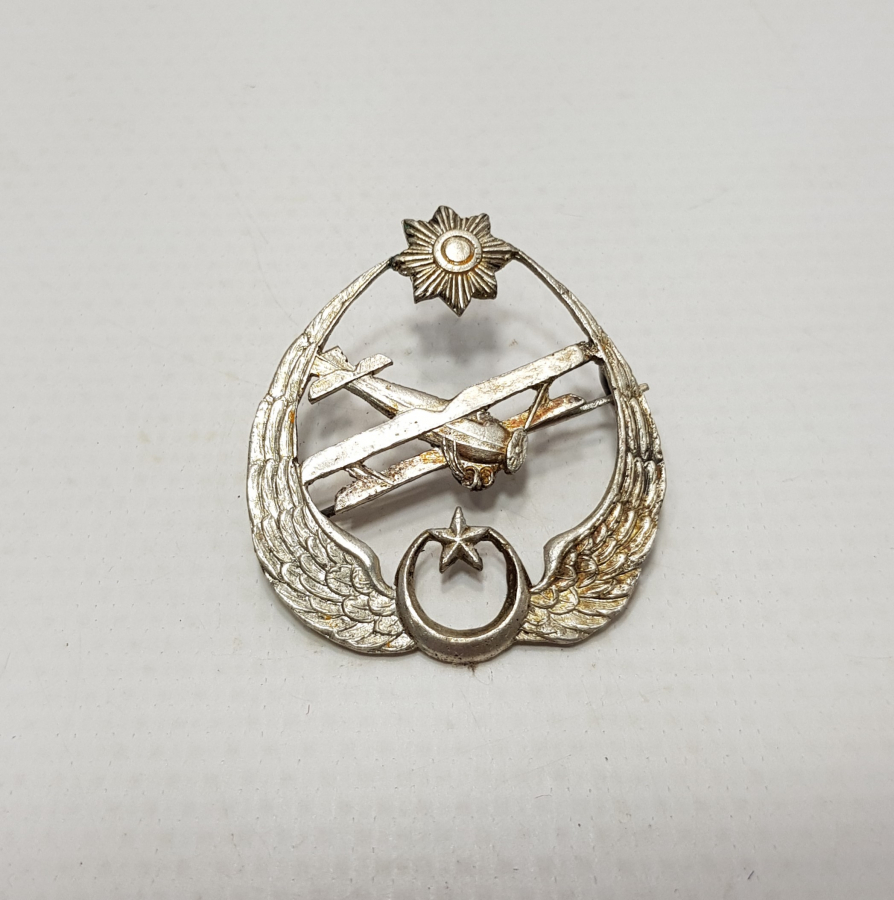 OSMANLI DÖNEMİ GÜMÜŞ PİLOT BRÖVESİ 