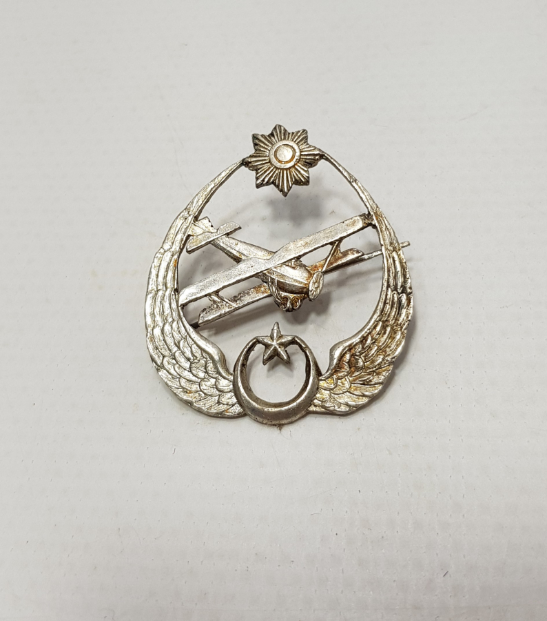 OSMANLI DÖNEMİ GÜMÜŞ PİLOT BRÖVESİ 