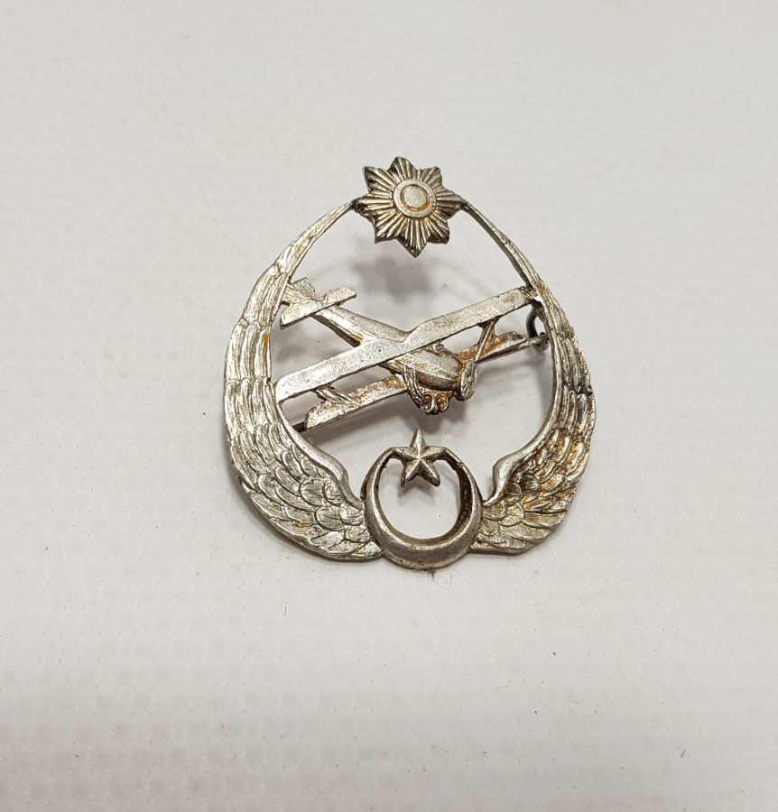 OSMANLI DÖNEMİ GÜMÜŞ PİLOT BRÖVESİ 