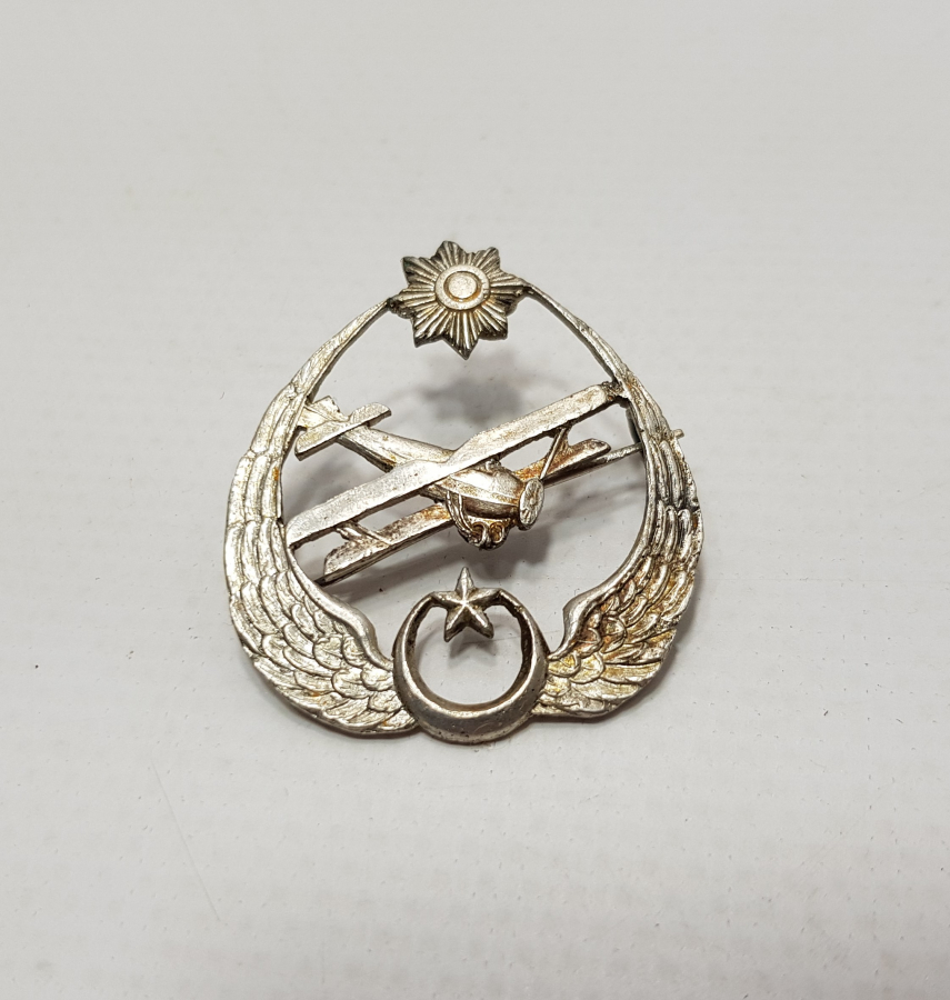 OSMANLI DÖNEMİ GÜMÜŞ PİLOT BRÖVESİ 