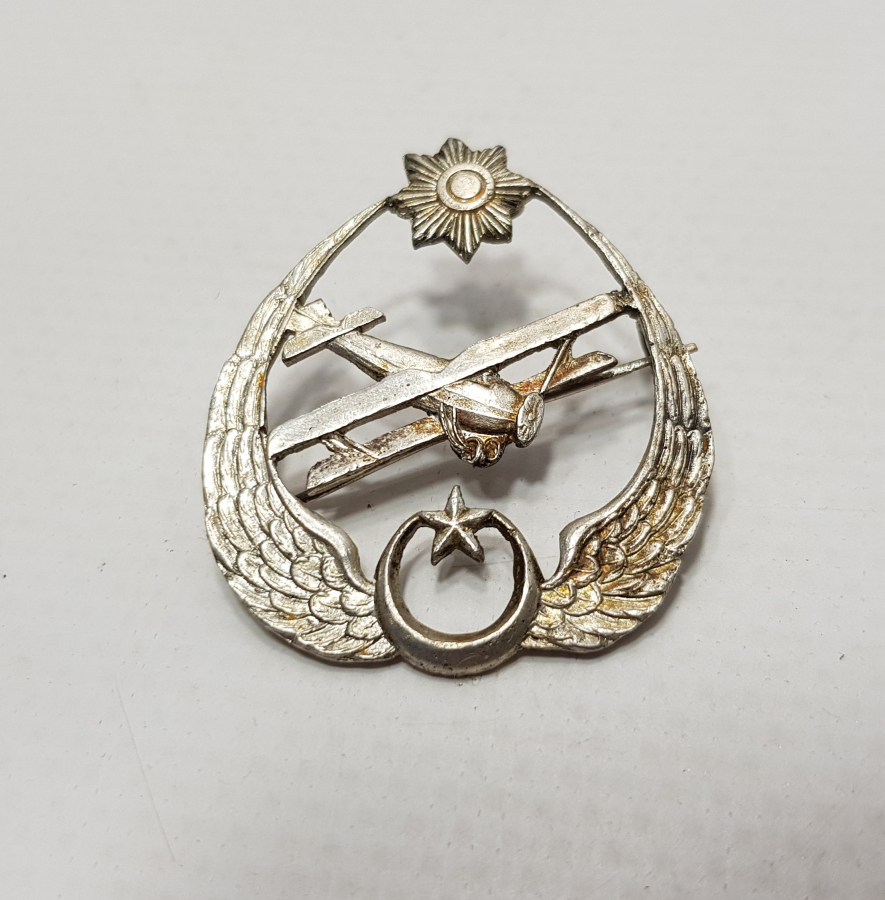 OSMANLI DÖNEMİ GÜMÜŞ PİLOT BRÖVESİ 