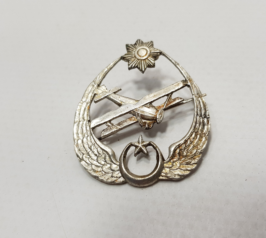 OSMANLI DÖNEMİ GÜMÜŞ PİLOT BRÖVESİ 