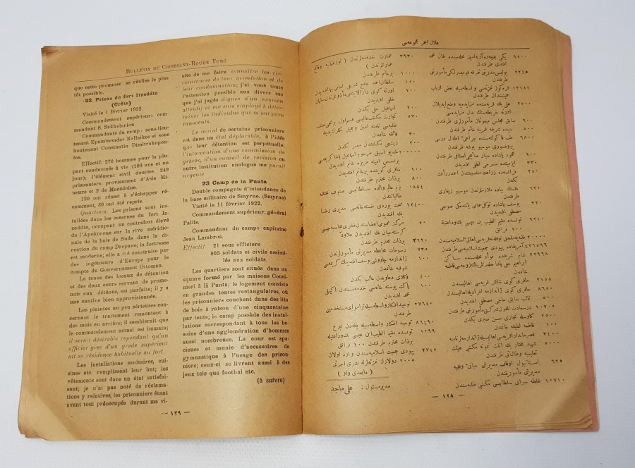 15 OCAK 1923 TÜRKİYE HİLALİ AHMER MECMUASI 