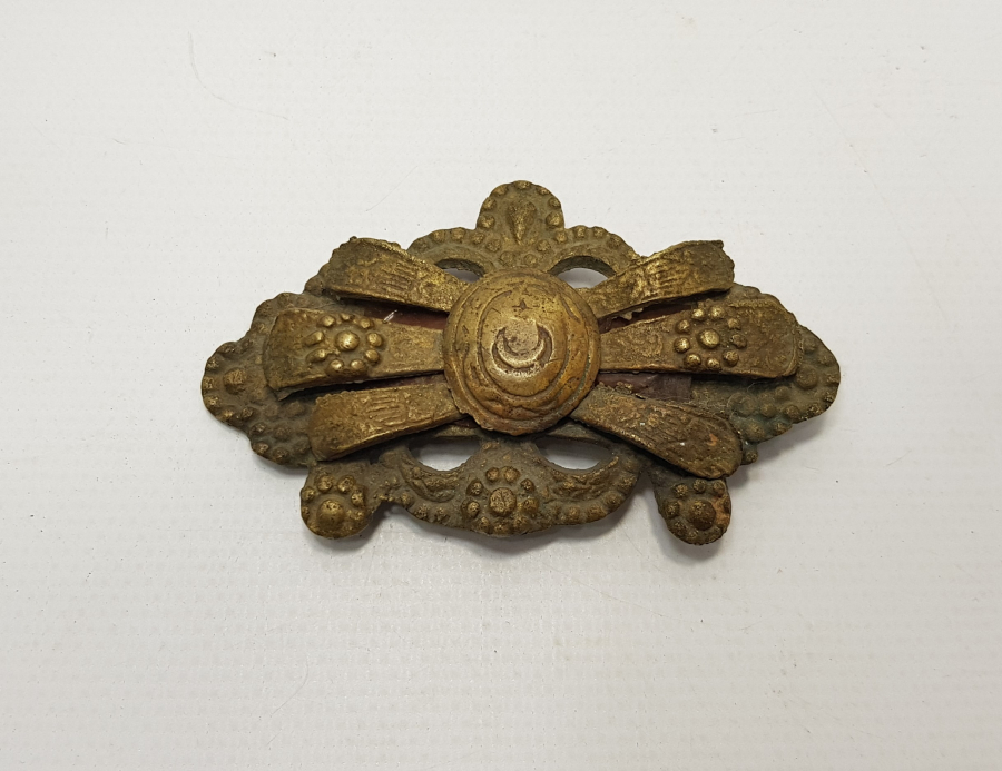 CUMHURİYET İLK DÖNEM AY YILDIZLI KEMER TOKASI