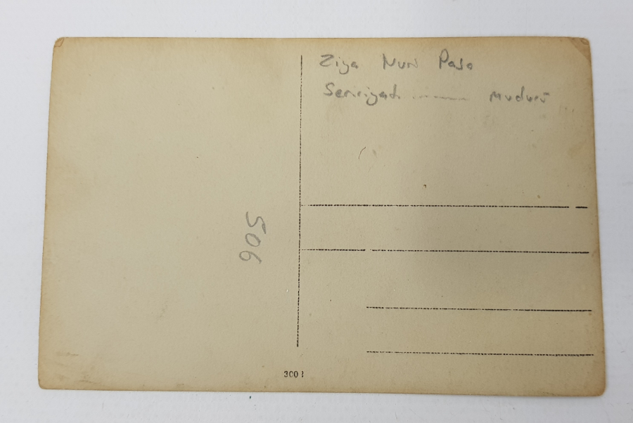 MÜDERRİS, GENERAL, DOKTOR, DEKAN, SİYASETÇİ ZİYA NURİ PAŞA FOTOĞRAFI