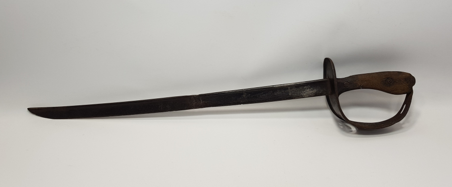 OSMANLI DÖNEMİ AY YILDIZ BALÇAKLI SERİ NUMARALI SÜVARİ SUBAY KILICI