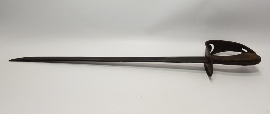 OSMANLI DÖNEMİ AY YILDIZ BALÇAKLI SERİ NUMARALI SÜVARİ SUBAY KILICI