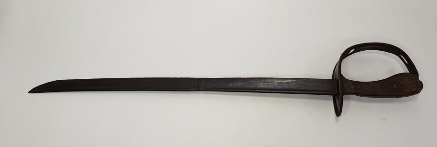 OSMANLI DÖNEMİ AY YILDIZ BALÇAKLI SERİ NUMARALI SÜVARİ SUBAY KILICI