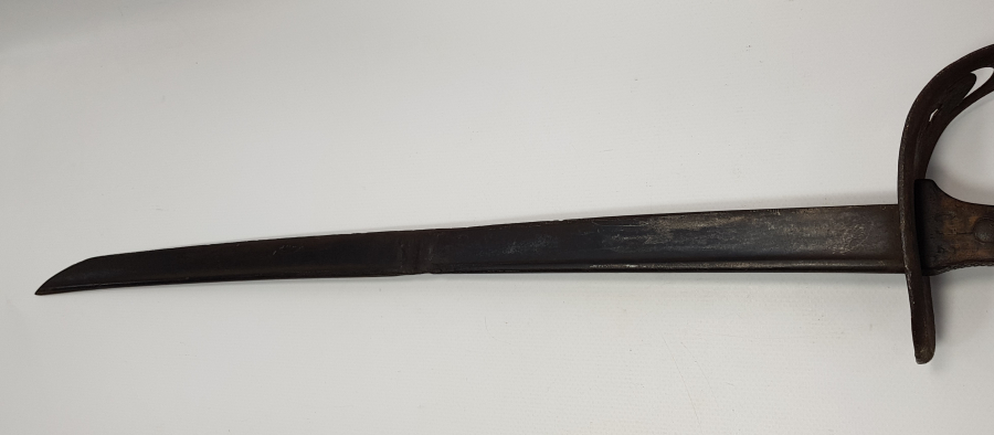 OSMANLI DÖNEMİ AY YILDIZ BALÇAKLI SERİ NUMARALI SÜVARİ SUBAY KILICI